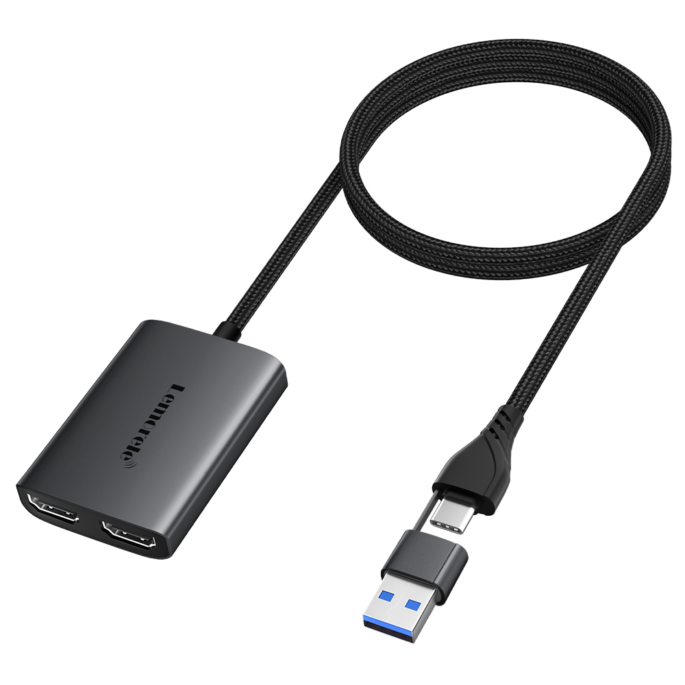 Hdmi Adapter Tablet - Lemorele Adattatore doppio HDMI 4K Tipo