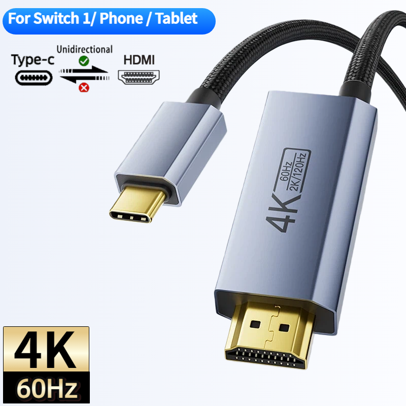 Hdmi Adapter Tablet - Dock per Nintendo Switch con Cavo