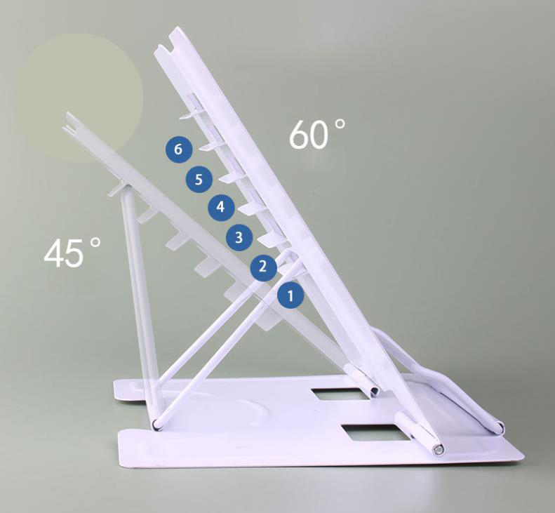 Tablet Reading Accessories - Nuovo Supporto Regolabile Portatile in Metallo