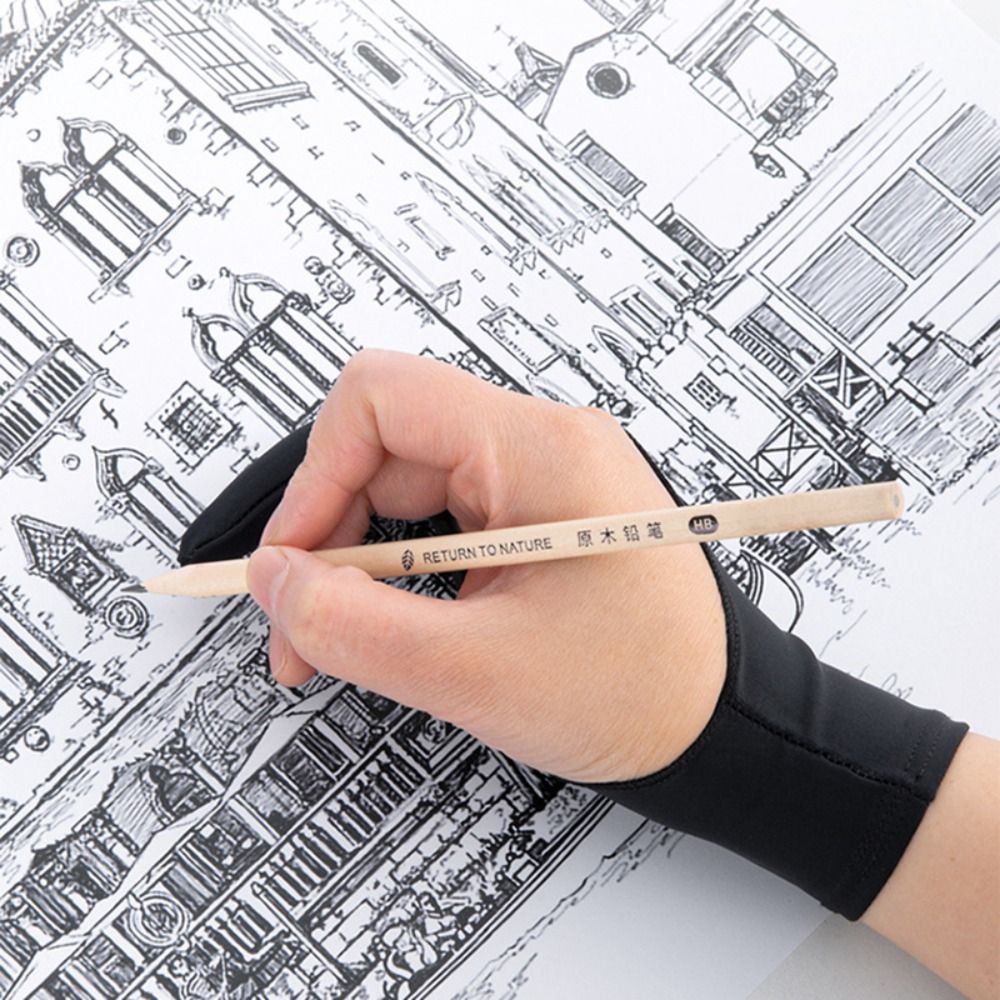 Drawing Glove Artist - Guanti da Disegno Semplici a Mezzo