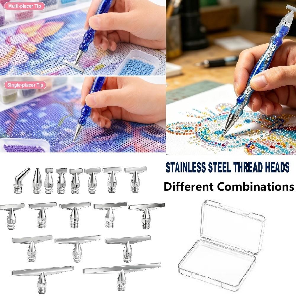 Drawing Tablet Pen Accessories - Set di punte filettate in acciaio