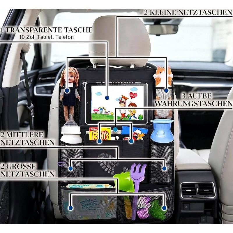 Organizer per Sedile Posterior - Tablet And Accessories Bag recensione e prezzo