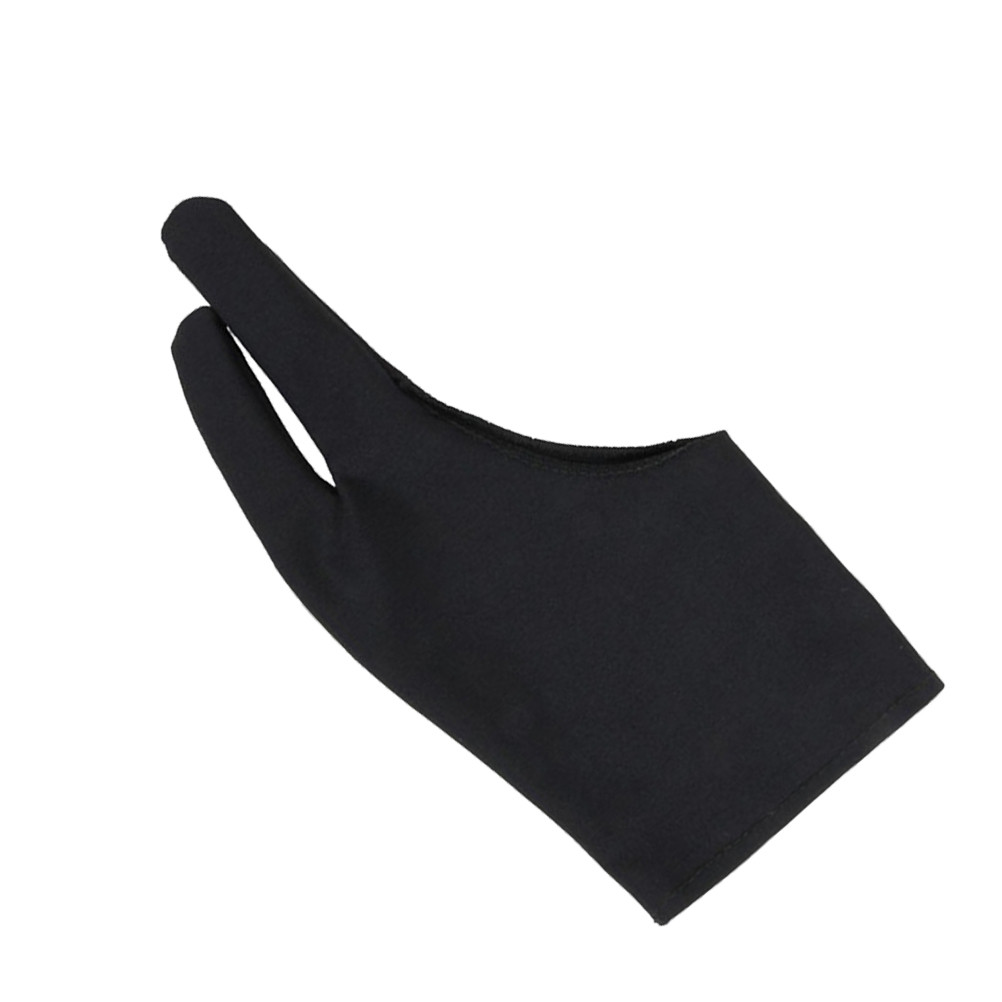 1 paio di guanti neri a due di - Drawing Glove Artist recensione e prezzo