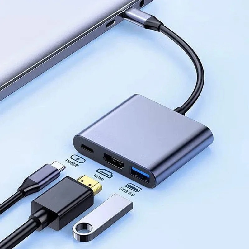 USB C HUB 3in1 Tipo C 3.0 a Do - Hdmi Adapter Tablet recensione e prezzo