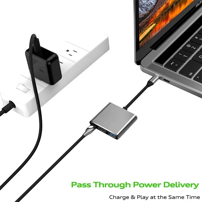 USB C HUB 3in1 Tipo C 3.0 a Do - Hdmi Adapter Tablet recensione e prezzo