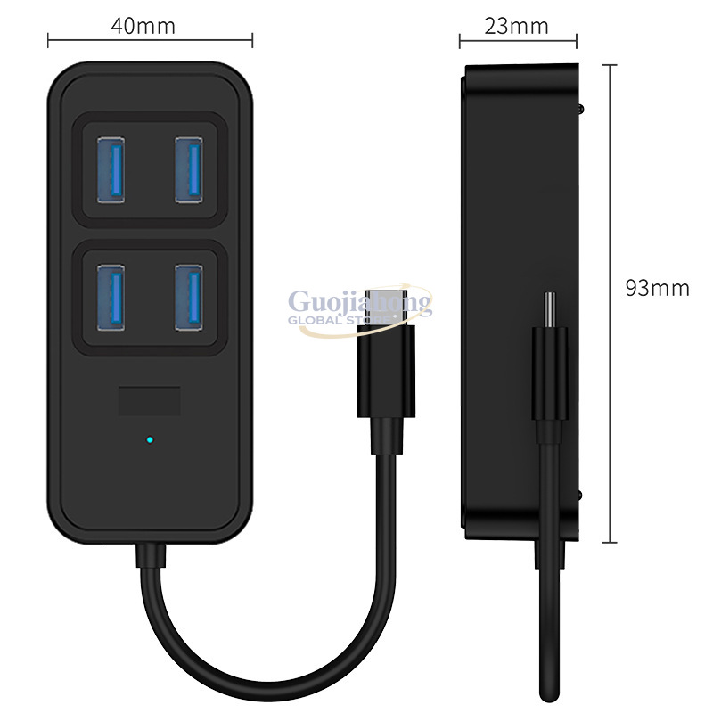 Hub USB 3.0 transfrontaliero,  - Usb Hub Type C recensione e prezzo