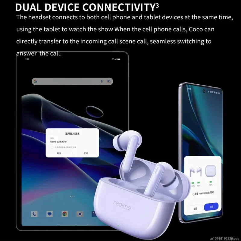 realme Buds T310 Auricolari 46 - Realme Tablet Accessories recensione e prezzo