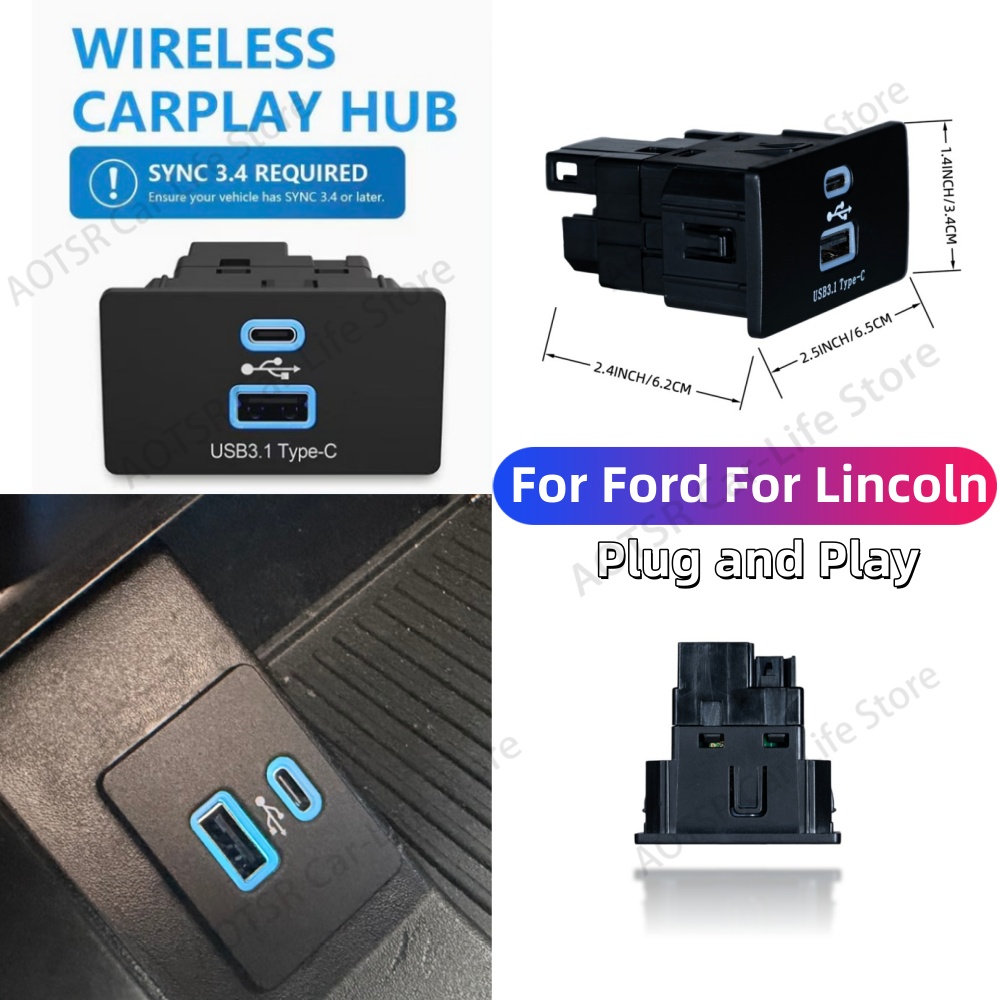 Adattatore wireless CarPlay e  - Usb Hub Type C recensione e prezzo