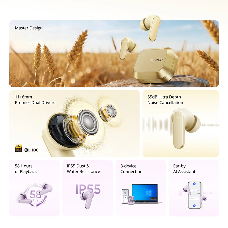 Versione Globale realme Buds A - Realme Tablet Accessories recensione e prezzo