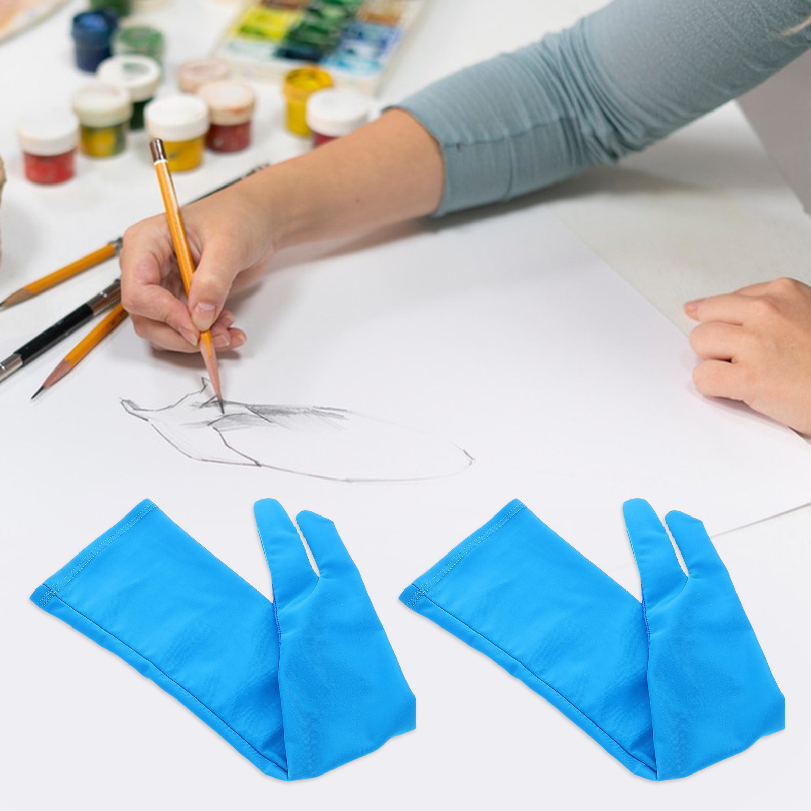 1 paio di guanti traspiranti a - Drawing Glove Artist recensione e prezzo